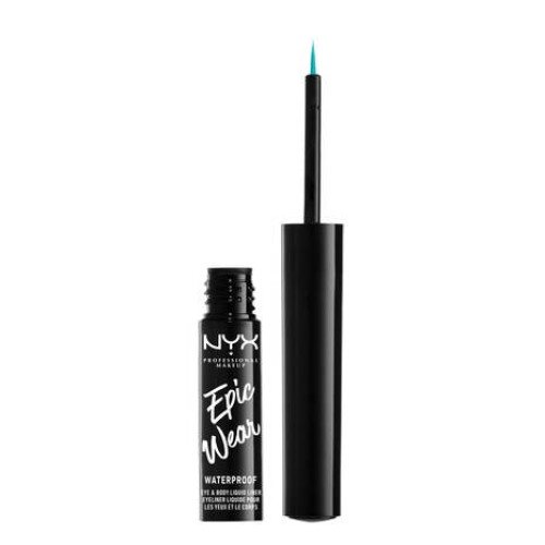 NYX Epic Wear Metallic Liquid Eye Liner - Teal Metal