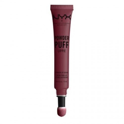 NYX Powder Puff Lippie Lip Cream - Moody - Cool Toned Plum