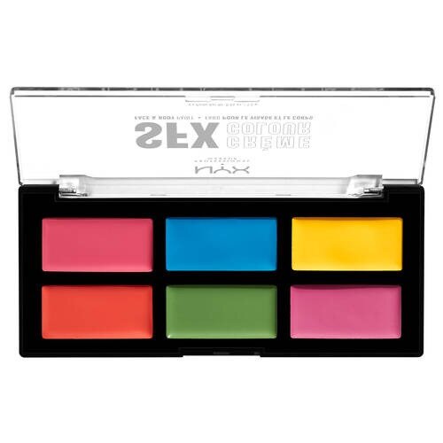 NYX Sfx Face And Body Paint Special Effects Cream Palette - Brights