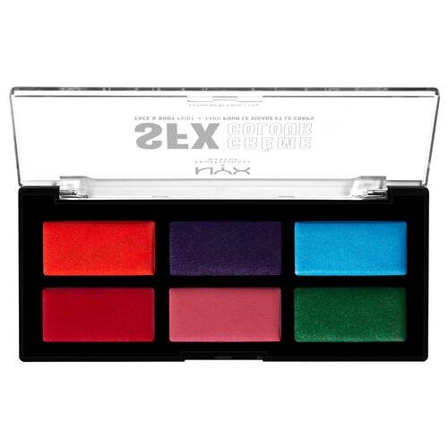 NYX Sfx Face And Body Paint Special Effects Cream Palette - Metal