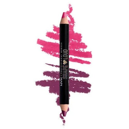 NYX Shape Loud Matte Lip Duo Pencil - Its a Lewk