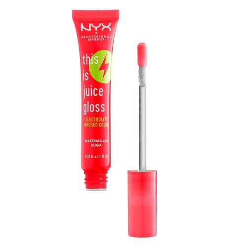 NYX This Is Juice Electrolyte Infused Scented Lip Gloss - Watermelon Suga