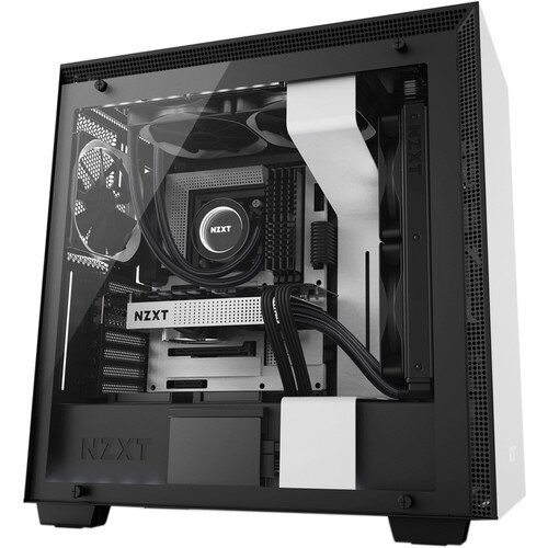 NZXT H700i Mid-Tower Case with Lighting and Fan Control