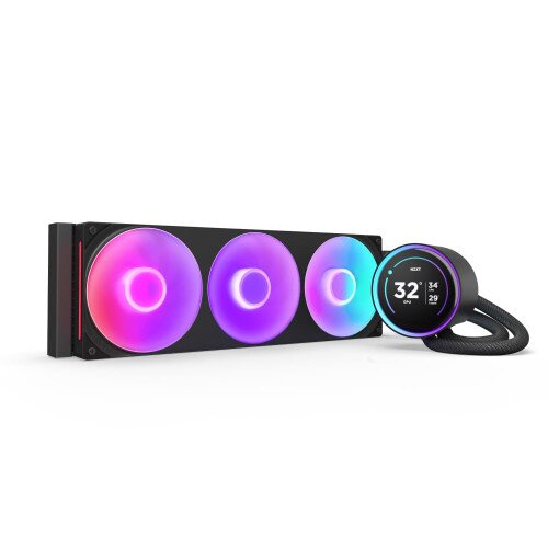 NZXT Kraken Elite 360 RGB 360mm AIO Liquid Cooler - Black