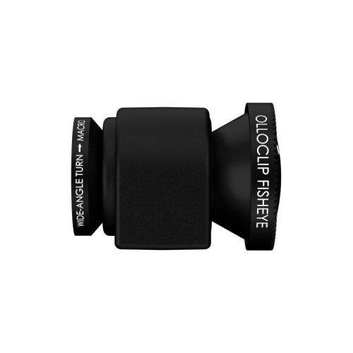 olloclip iPhone 4/4s / iPod Touch 4th Gen Original 3-in-1 Lens - Black Lens / Black Clip