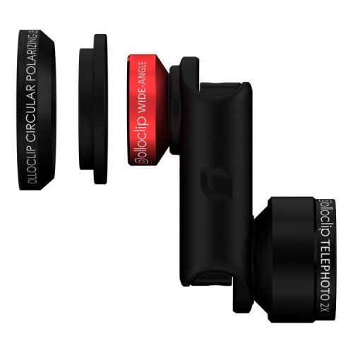 olloclip iPhone 6/6s / 6/6s Plus Telephoto + Wide-Angle + Macro 10x + CPL Lens