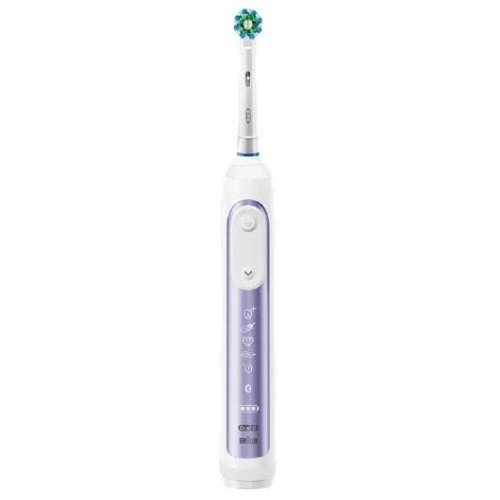 Oral-B Genius 9000 Cross Action Electric Toothbrush Rechargeable - Orchid Purple