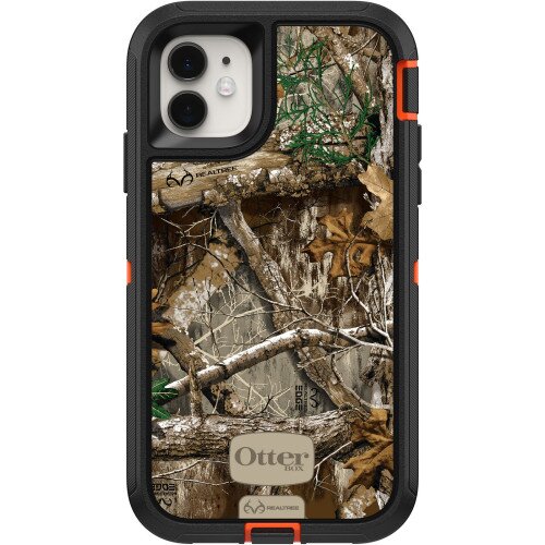OtterBox iPhone 11 Case Defender Series - RealTree Blaze Edge (Camo Graphic)