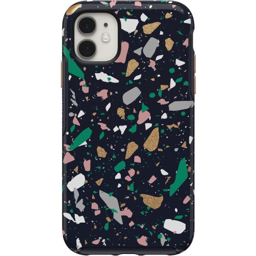 OtterBox iPhone 11 Case Symmetry Series - Taken 4 Granite (Blue Graphic)