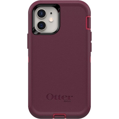 OtterBox iPhone 12 mini Case Defender Series - Berry Potion (Red Purple)