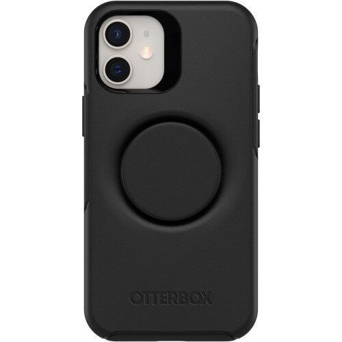 OtterBox iPhone 12 mini Case Otter + Pop Symmetry Series - Black