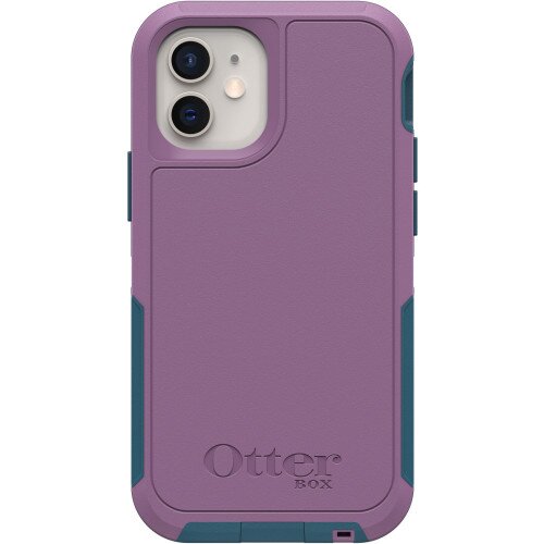 OtterBox iPhone 12 mini Case with MagSafe Defender Series XT - Lavender Bliss (Purple / Blue)