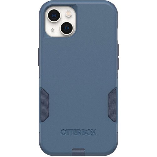 OtterBox iPhone 13 Case Commuter Series Antimicrobial - Rock Skip Way (Blue)