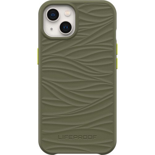 LifeProof WAKE Case for iPhone 13 - Gambit Green (Olive/Lime)