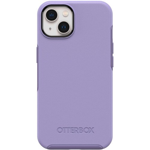 OtterBox iPhone 13 Case Symmetry Series Antimicrobial - Reset Purple