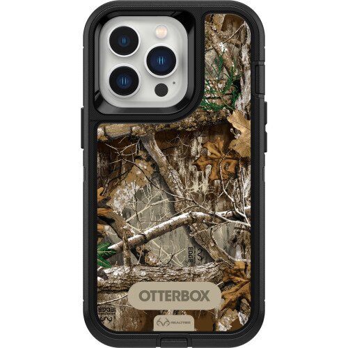 OtterBox iPhone 13 Pro Case Defender Series - RealTree Edge Black (Camo Graphic)