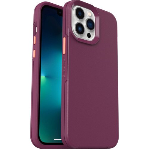 LifeProof SEE Case with MagSafe for iPhone 13 Pro Max and iPhone 12 Pro Max - Let's Cuddlefish (Purple/Pink)