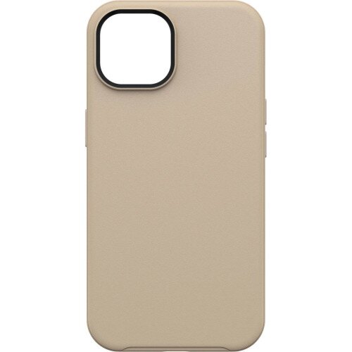OtterBox Symmetry Series+ Antimicrobial Case with MagSafe for iPhone 14 Pro - Don't Even Chai (Brown)