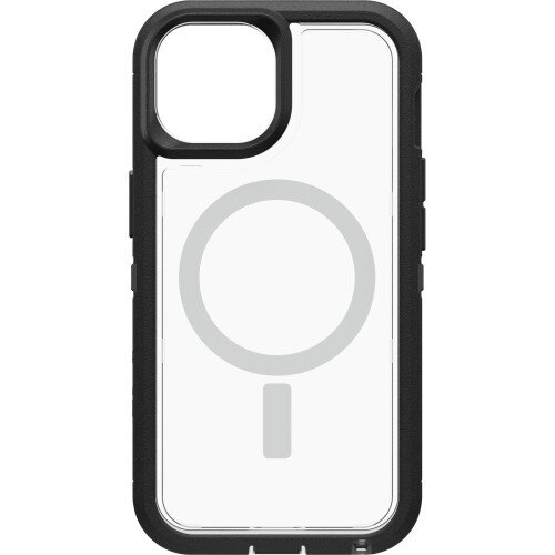 OtterBox Defender Series Pro XT Case with MagSafe for iPhone 14 Pro Max - Black Crystal (Clear/Black)