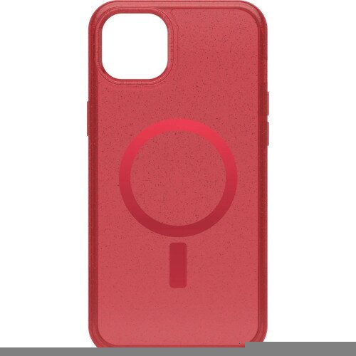 OtterBox Symmetry Series+ Antimicrobial Case with MagSafe for iPhone 14 Pro - Pinky Swear (Red)