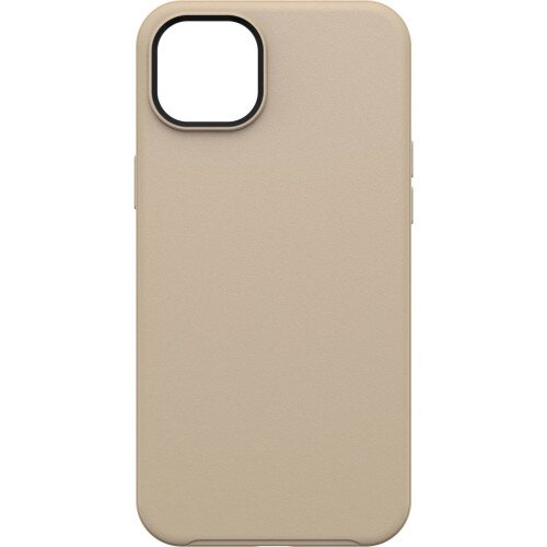 OtterBox Symmetry Series Antimicrobial Case for iPhone 14 Plus - Don't Even Chai (Brown)