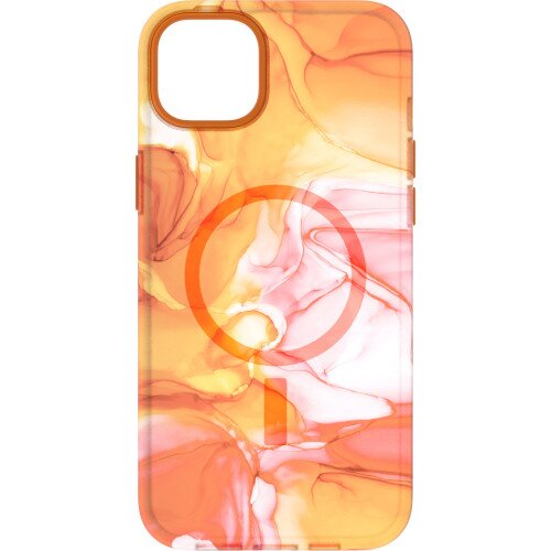OtterBox iPhone 14 Pro Max Case with MagSafe Figura Series - Io (Orange)