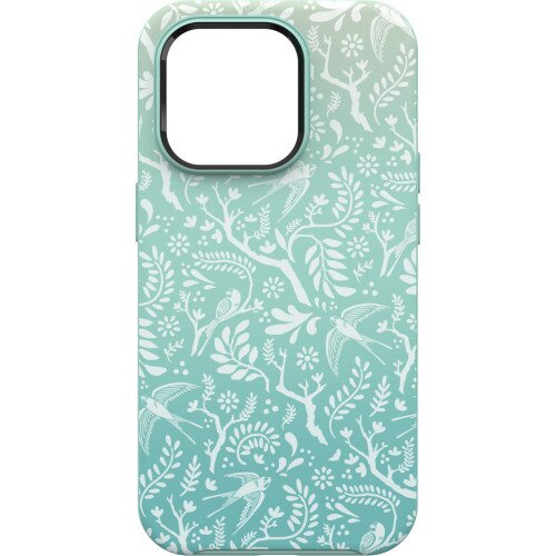 OtterBox iPhone 14 Pro Max Case for MagSafe Symmetry Series+ - Feathers and Ferns (Green)