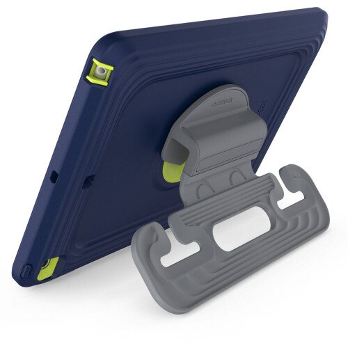 OtterBox Kids EasyGrab Case for iPad (7th, 8th, and 9th Gen) - Brave Blue (Blue/Green)