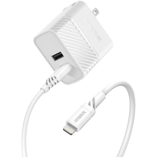OtterBox Lightning to USB-A Dual Port Wall Charging Kit, 24W Combined