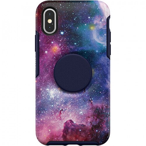 OtterBox + Pop Symmetry Series for iPhone X/Xs - Blue Nebula