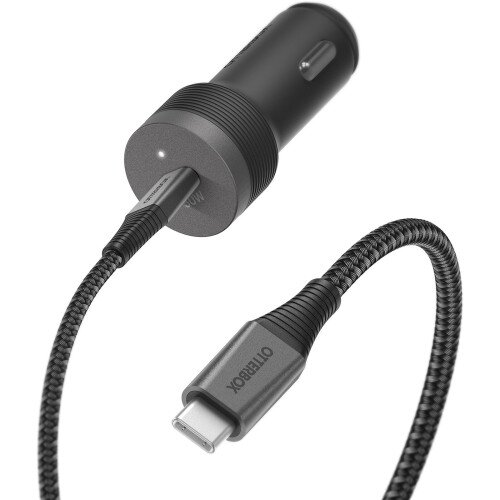 OtterBox Premium Pro Fast Charge USB-C to USB-C Car Charging Kit - 30W