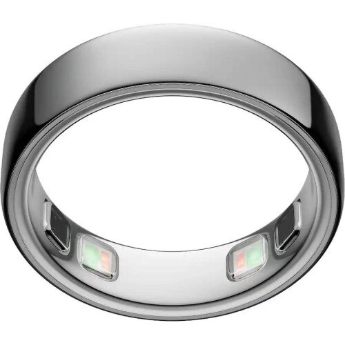 Oura Smart Ring 5 for Sleep, Fitness, Health & Recovery - Silver