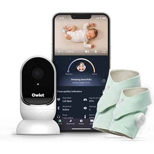 Owlet Dream Smart Baby Monitoring System - Duo Plus - Mint