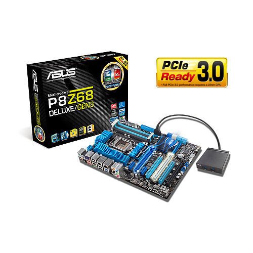 ASUS P8Z68 Deluxe/Gen3 Motherboard