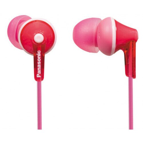 Panasonic ErgoFit RP-HJE125 In-Ear Earbud Headphones - Pink
