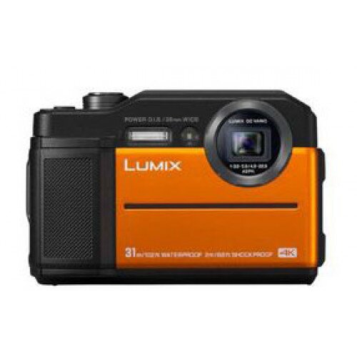 Panasonic LUMIX TS7 Waterproof Tough Camera - Orange