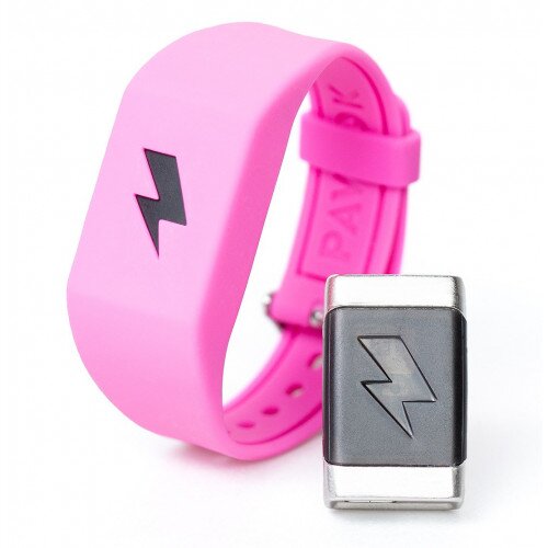Pavlok Shock Clock + Wristband - Pink