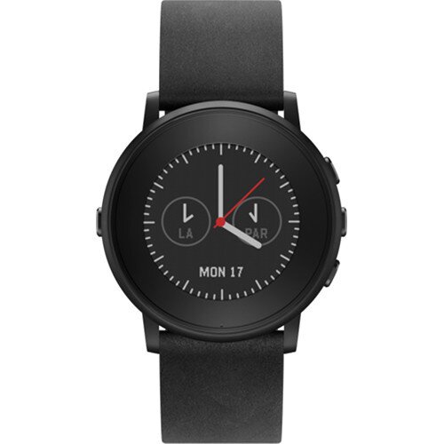 Pebble Time Round Smartwatch - 20mm - Black