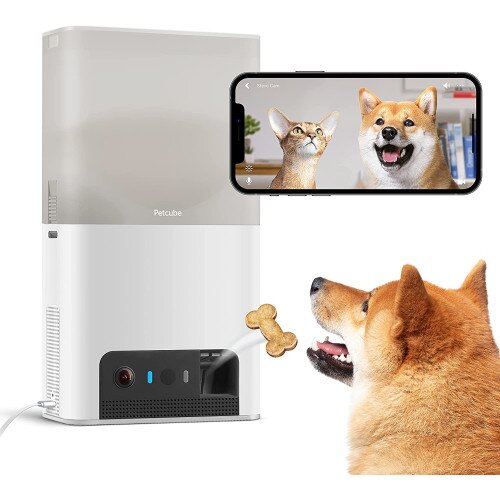 Petcube Bites 2 Lite Smart HD Pet Camera with Treat Dispenser 160° Lens and 2-way Audio