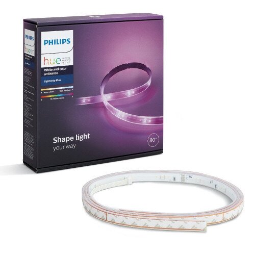 Philips Hue Smart White and Color Ambiance LightStrip Plus Base Pack