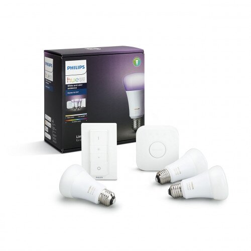 Philips Hue Smart White and Color Ambiance Starter Kit E27