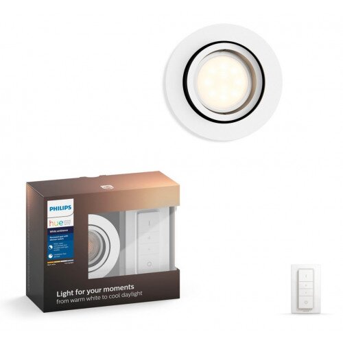 Philips Hue White Ambiance Milliskin Recessed Spotlight