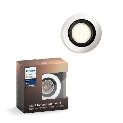 Philips Hue White Ambiance Milliskin Recessed Spotlight Ext