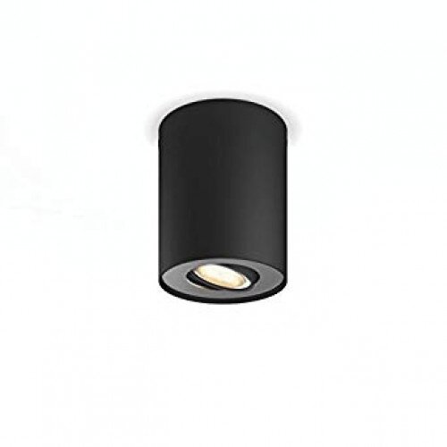 Philips Hue White Ambience Pillar Single Spotlight Ext - Black