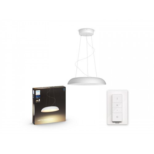 Philips Hue White and Colour Ambiance Amaze Suspension Light - White
