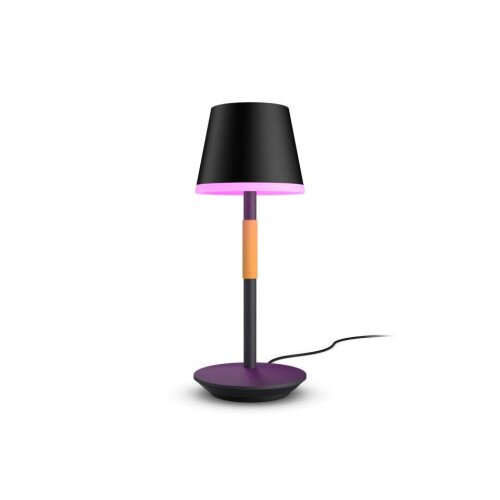 Philips Hue White and Colour Ambiance Hue Go Portable Table Lamp Special Edition - Black - Orange
