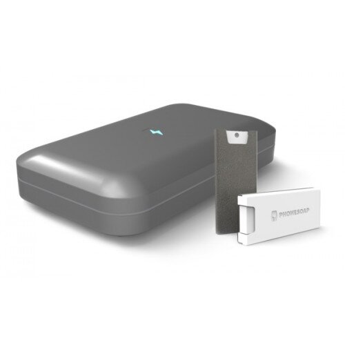 PhoneSoap 3 + 2 Shines - Silver