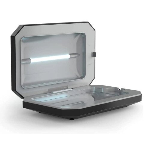 PhoneSoap Basic UV Light Sanitizer Box - Black