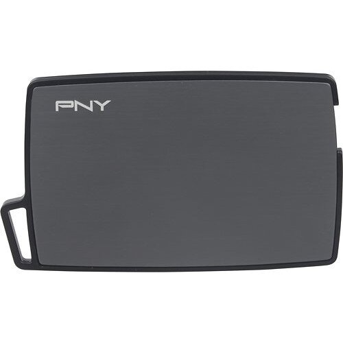 PNY PowerPack CB1650 Portable Battery Charger - Titanium
