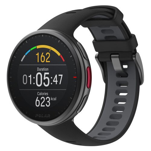 Polar Vantage V2 Premium Multisport GPS Watch - Small - Black & Black